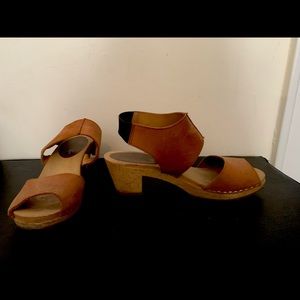 Moheda VICTORIA Swedish clog in cognac